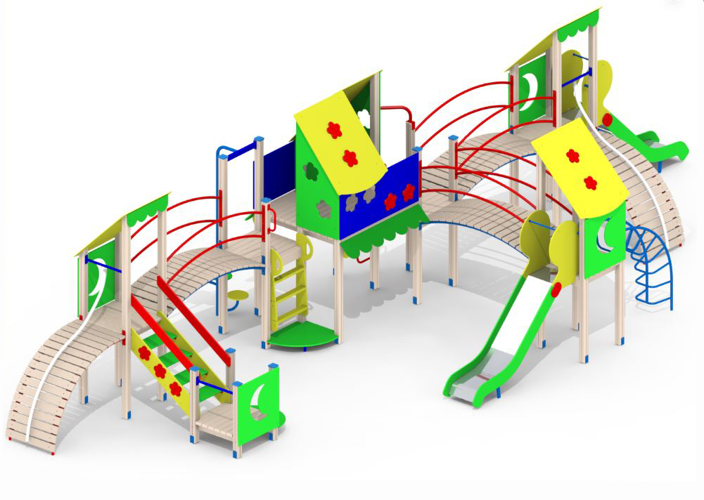 Игровые комплексы для детей до 6 лет