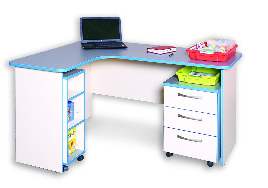Угловой стол для учителя начальных классов