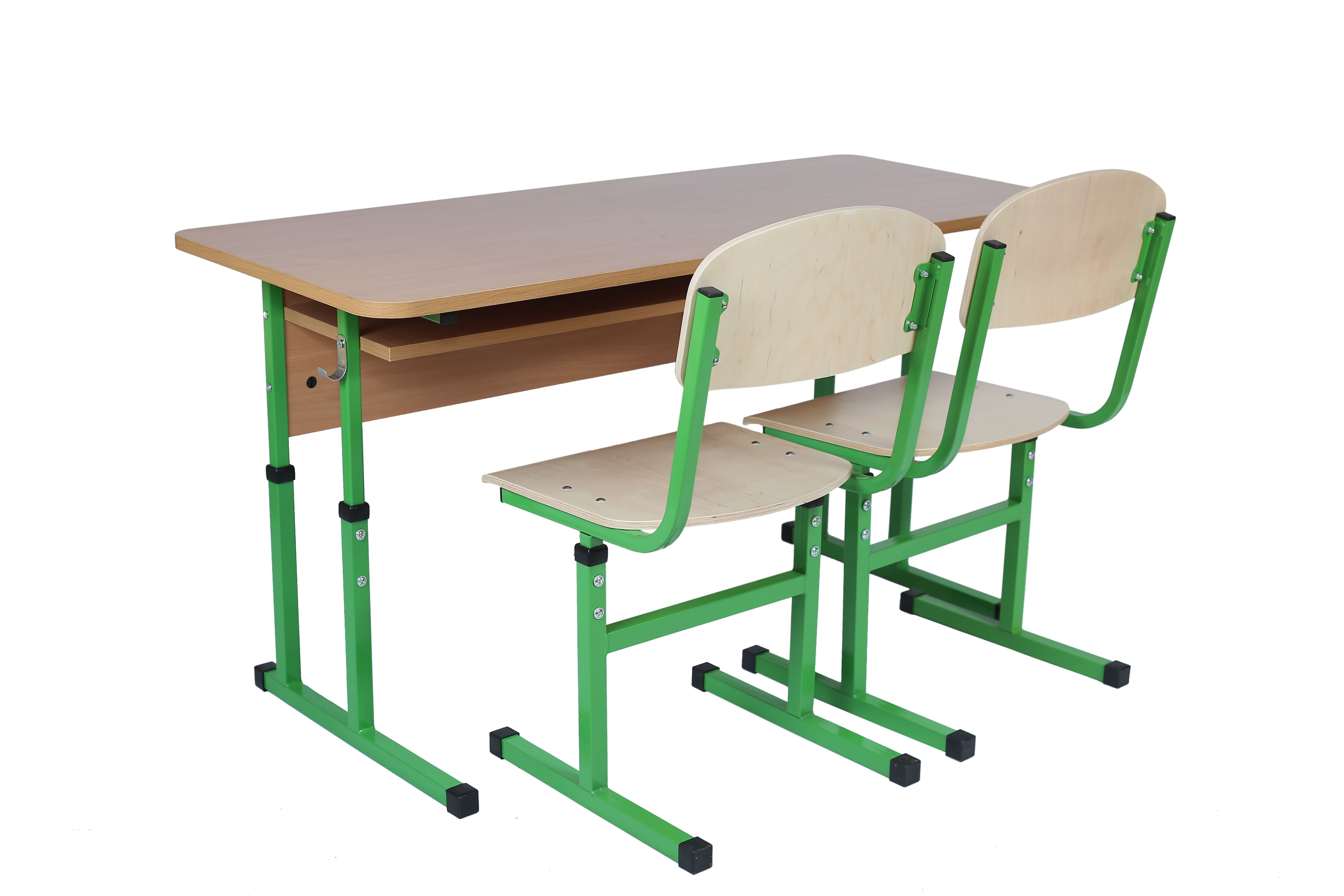 Комплект ученический 2-местный (стол и два стула)